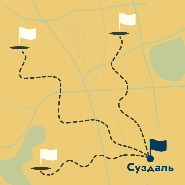 Маршрут по монастырям Суздаля