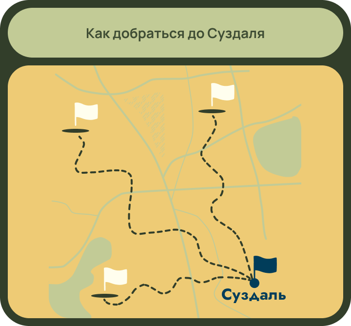 Как добраться до Суздаля